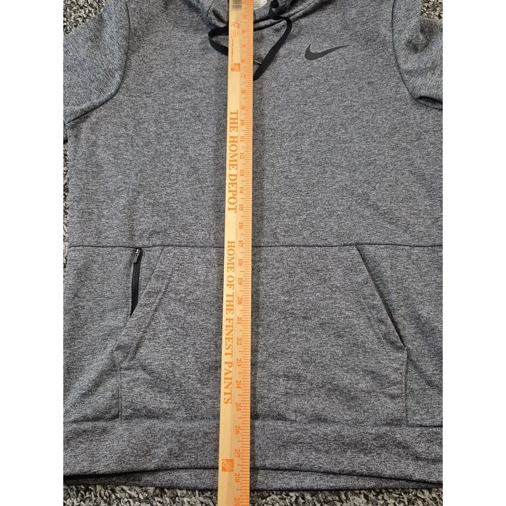 Nike Therma Pullover Training Hoodie‎ Men's Medium Gray Sweatshirt CU6214-071